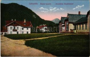 Fenyőháza, Lubochna; Státné kupele / Steetliche Badehäuser / fürőházak, Hotel Sip. Kiadja Izidor Holzmann / spa, hotels