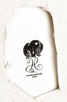 Hollóházi Szász Endre (1926-2003): Az okos lány. Olaj, hollóházi porcelán alapon. Jelzett. A művész ...