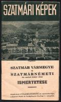 1942 Szatmári Képek, Szatmár Vármegye és Szatmárnémeti (Erdély) ismertetése, képes füzet, jó állapotban, 28p