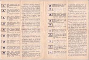 1937 Meinl Gyula Rt. Háztartásgazdasági Tanácsadója, étrend 1937. április hónapra, receptek, gyakorl...