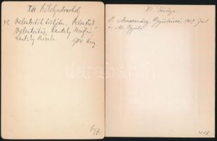 1902 Verőce, Madarász Gyula (1858-1931) ornitológus és felesége Madarász Gyuláné verőcei látogatásuk...