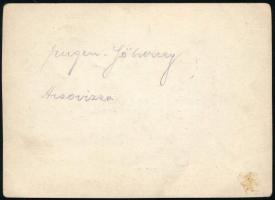 cca 1915 Habsburg-Tescheni Jenő főherceg, a monarchia délnyugati frontjának főparancsnoka Szlavóniáb...