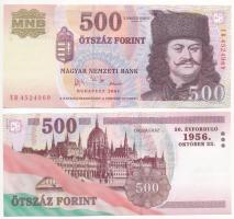 2006. 500Ft "A forradalom 50. évfordulója 1956. október 23." (2x) "EB 7220506 - EB 72...