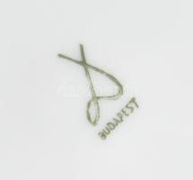 Drasche porcelán teás készlet. Hat személyes, tejkiöntő nélkül. Matricás, jelzett, kopásokkal