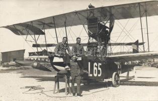 WW. I. military Hungarian pilots Vamos, Stenta, Molnar