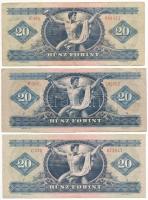 1969-1975-1989. 20Ft (3xklf) T:F