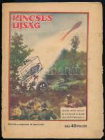1943-1944 Kincses Újság 2 db száma, benne képregényekkel (Peti és Pali), kissé viseltes állapotban