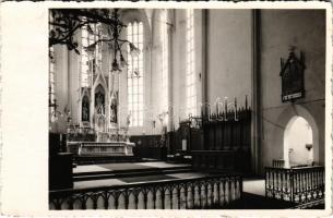 1942 Kolozsvár, Cluj; Szent Mihály templom belső / church interior