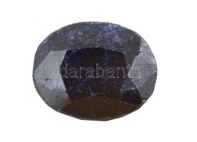 Királykék zafír 68,7 ct ovál kaboson csiszolással, tanúsítvánnyal