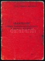 1957 MSZMP irányelvek a Néphadsereg pártszervei részére