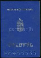 1993 Magyar Köztársaság által kiállított útlevél USA, Málta, Ciprus, görög vízumokkal