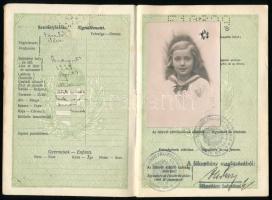 1936 Magyar Királyság által kiállított útlevél csehszlovák vízummal