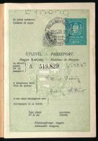 1936 Magyar Királyság által kiállított útlevél csehszlovák vízummal