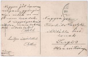 1935 Vihnye, Vihnyefürdő, Kúpele Vyhne; fürdőtelep látképe. Joerges kiadása / general view (EK)