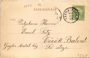 1903 Felsőhági, Visne Hagy, Vysné Hágy (Magas-Tátra, Vysoké Tatry); Touristenheim Hoch-Hági / Turist...