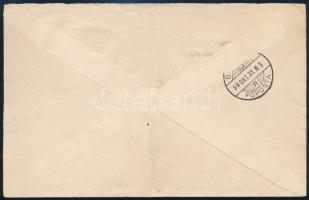 1899 15kr ajánlott levélen