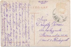 Felka, Velká (Poprád, Tátra, Magas-Tátra, Vysoké Tatry); Turistaház. Vasúti levelezőlapárusítás / to...