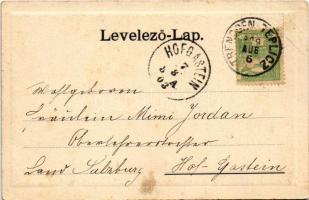 1903 Trencsénteplic, Trencianske Teplice; Baracska völgy. Wertheim Zsigmond kiadása / Baracskatal / ...