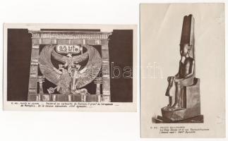 SZOBROK - 53 db régi múzeumi képeslap / SCULPTURES - 53 pre-1945 museum postcards