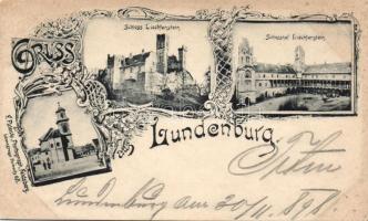 1898 Breclav (Lundenburg) castle