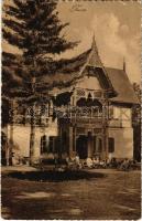 1926 Thurzófüred, Kúpele Turzov (Gölnicbánya, Gelnica); Tátra villa. Photo Győri és Boros / Villa Tatra, spa (fa)