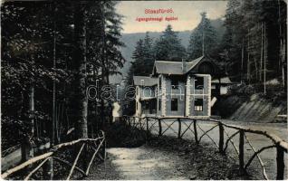 1907 Stószfürdő, Stoósz-fürdő, Kúpele Stós; Igazgatósági épület. Wlaszlovits Gusztáv kiadása / spa directorate office (EK)