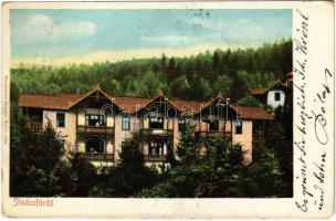 1907 Stószfürdő, Stoósz-fürdő, Kúpele Stós; Hungária villa. Wlaszlovits Gusztáv kiadása / villa, spa (EM)