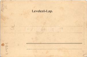 Koritnyica, Korytnica; látkép. Ivánszky Elek kiadása / general view (EK)