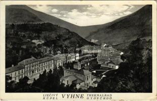 1938 Vihnye, Vihnyefürdő, Kúpele Vyhne; gyógyfürdő / general view, spa (kis szakadás / small tear)