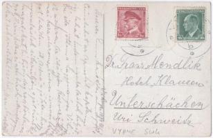 1938 Vihnye, Vihnyefürdő, Kúpele Vyhne; gyógyfürdő / general view, spa (kis szakadás / small tear)