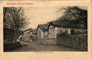 1906 Vihnye, Vihnyefürdő, Kúpele Vyhne; Új fürdőház. Joerges kiadása / spa, bath (EK)