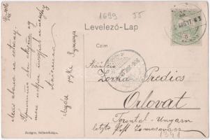 1906 Vihnye, Vihnyefürdő, Kúpele Vyhne; Új fürdőház. Joerges kiadása / spa, bath (EK)