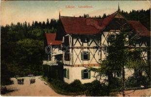 1918 Lőcsefüred, Lőcse-fürdő, Levocské Kúpele (Lőcse, Levoca); Fürdőház / spa, bathhouse + "K.u.K. Reservespital in Lőcse" (fl)