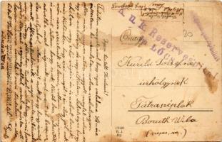 1918 Lőcsefüred, Lőcse-fürdő, Levocské Kúpele (Lőcse, Levoca); Fürdőház / spa, bathhouse + "K.u...