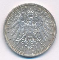 Német Birodalom / Bajorország 1913D 3M Ag "Ottó" T:XF
German Empire / Bavaria 1913D 3 Mar...