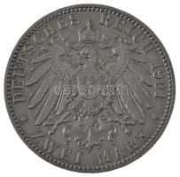 Német Birodalom / Poroszország 1901. 2M Ag "200 éves a királyság" T:AU,XF 
German Empire ...