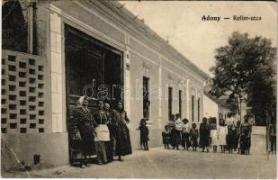 1919 Adony, Keller utca. Farkas Testvérek kiadása (vágott / cut)