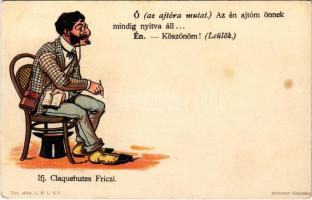 Ifj. Claquehutes Friczi. Athenaeum kőnyomása L.M.L. & F. litho (EB)