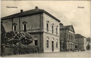 1913 Füzesabony, Vasútállomás (EM)