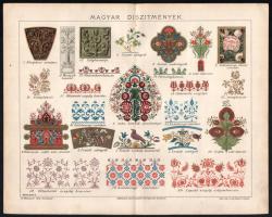 cca 1893 15 db vegyes témájú nyomat az Athenaeum Kézi Lexikonából, klf. témákban (magyar katonaság, ...