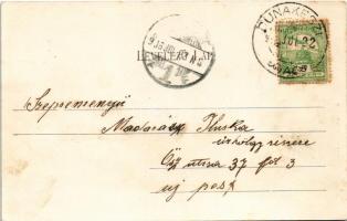 1906 Dunakeszi-Alag, vasútállomás és Milleniumi erdészeti pavilon, Hadl Fülöp fűszerkereskedés üzlet...