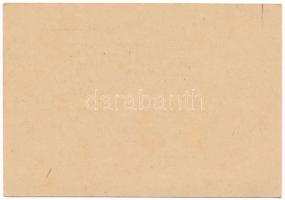 Szerencs 1947. "Láthatatlan Teaest" elismervény 1Ft értékben T:AU