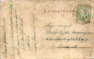 Csíkszentmárton, Sanmartin; Fő tér, templom / main square, church (r)