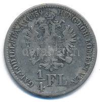 1859B 1/4Fl Ag "Ferenc József" T:F patina
Adamo M12