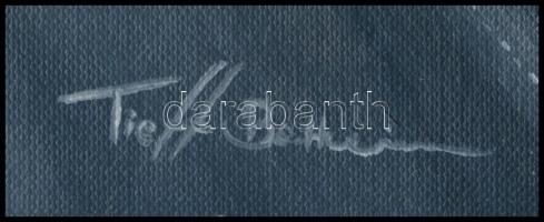 Tieff Bettina (-): Will Smith portréja. Vegyes technika, papír, jelzett, 32x24 cm