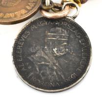 1896 1K érme + 1893 "Magyar Királyi Váltópénz" feliratú érme, másik oldalán Kossuth Lajos ...