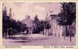 Balatonfüred-fürdő, Kápolna, Blaha Lujza nyaralója