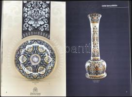 Zsolnay Luxury Porcelain. Angol nyelvű Zsolnay porcelán-katalógus. Színes fotókkal gazdagon illusztr...