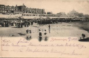 1898 The Hague, Scheveningen, beach, hotel