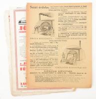 3 db reklámlap - Szénipari Szövetség, Graepel Hugó Malomépítészet, Rostlemezgyár, Lange és Társa Föge-féle economiser